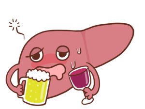 アルコールで疲れる肝臓