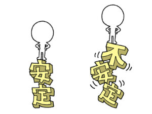安定・不安定