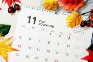 11月カレンダー